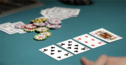 Poker program beats players