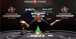 Elliot Smith with Pokerstars Championship