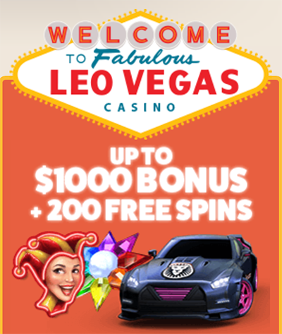 Leo Vegas Casino - Review, deposit options, instant-play games