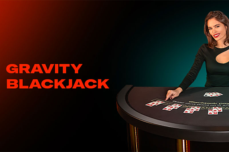 Gravity Blackjack live dealer game