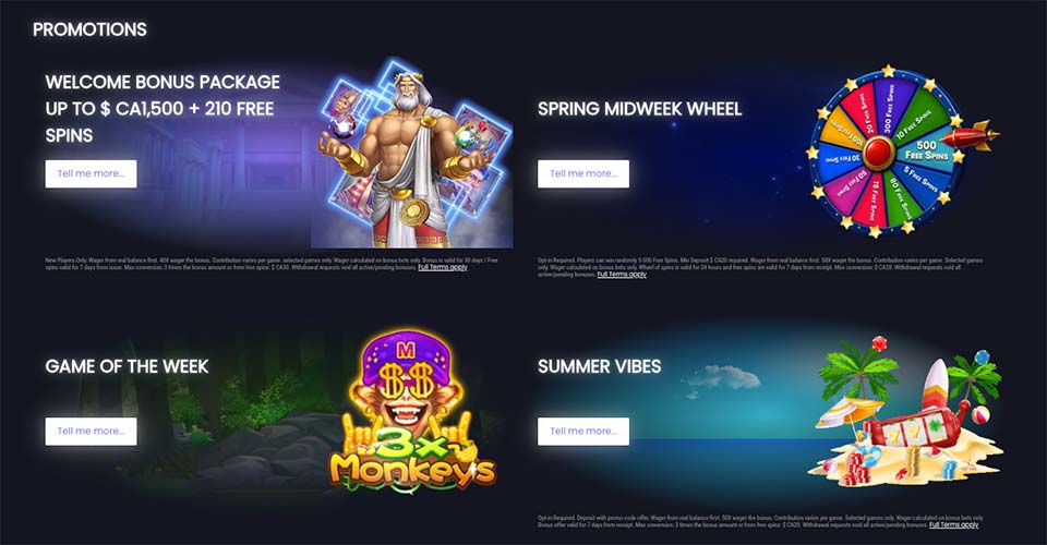 SlotSite Promos