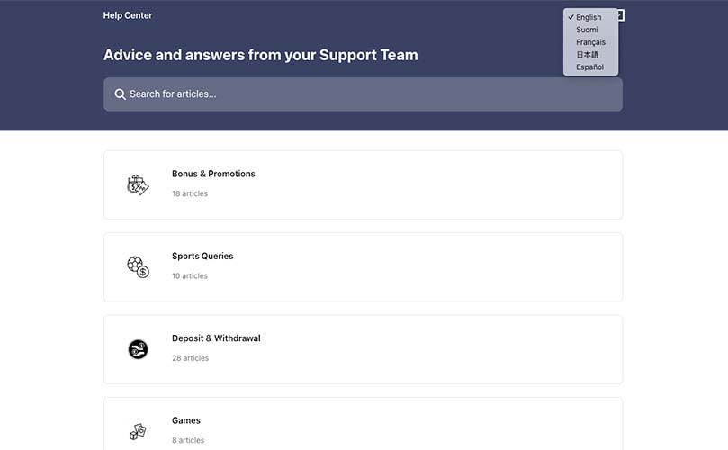 SlotSite Suppport