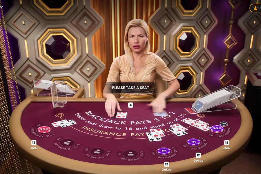ReefSpins Live Dealer