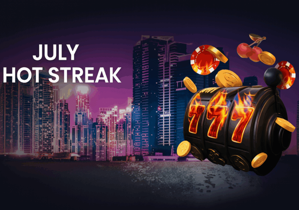 SlotSite July Hot Streak Promotion